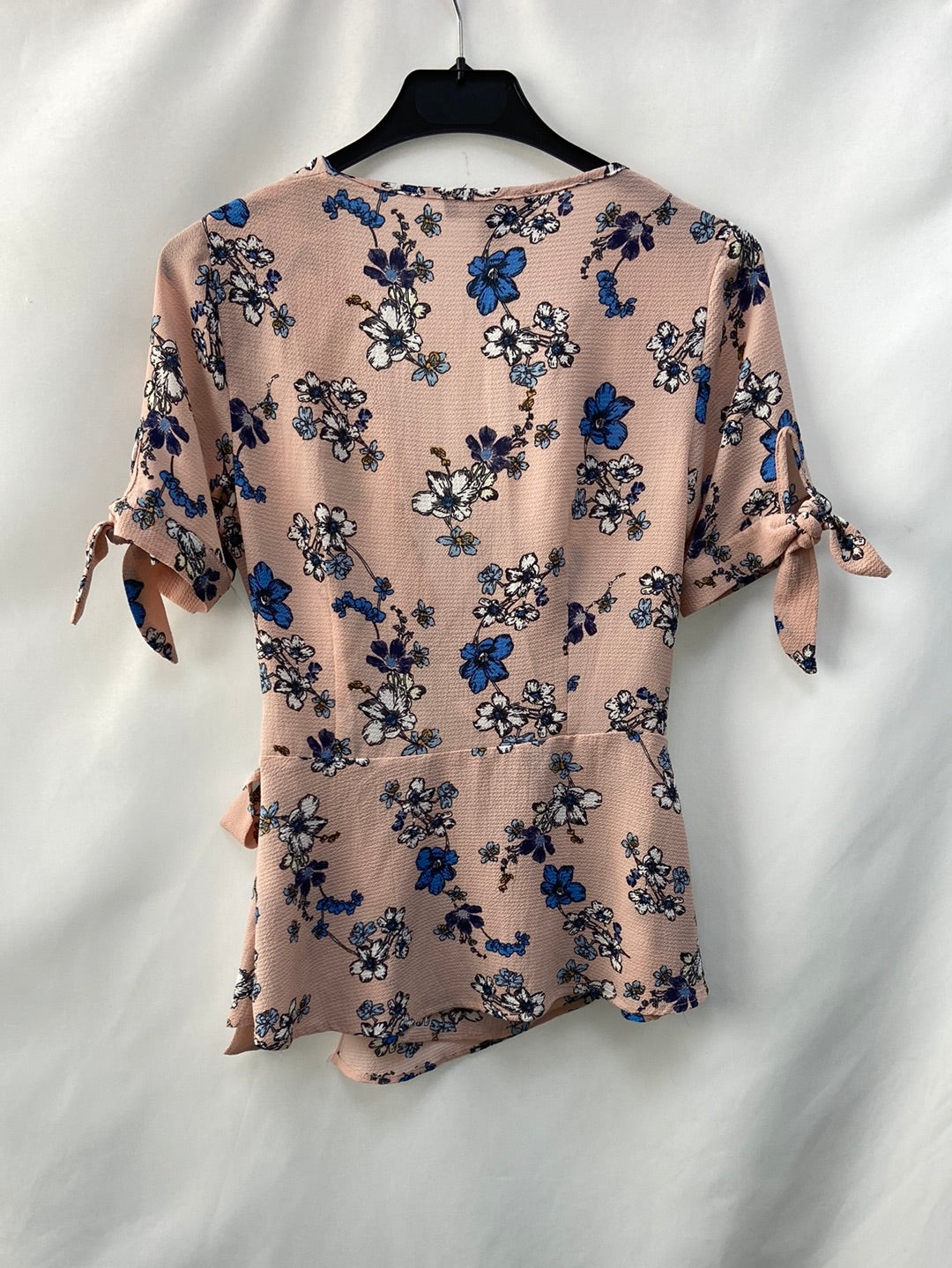 PRIMARK.Blusa cruzada Rosa T.XS