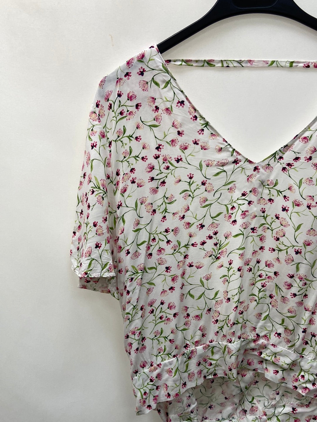 OTHERS.White Flower Top YOU(L)