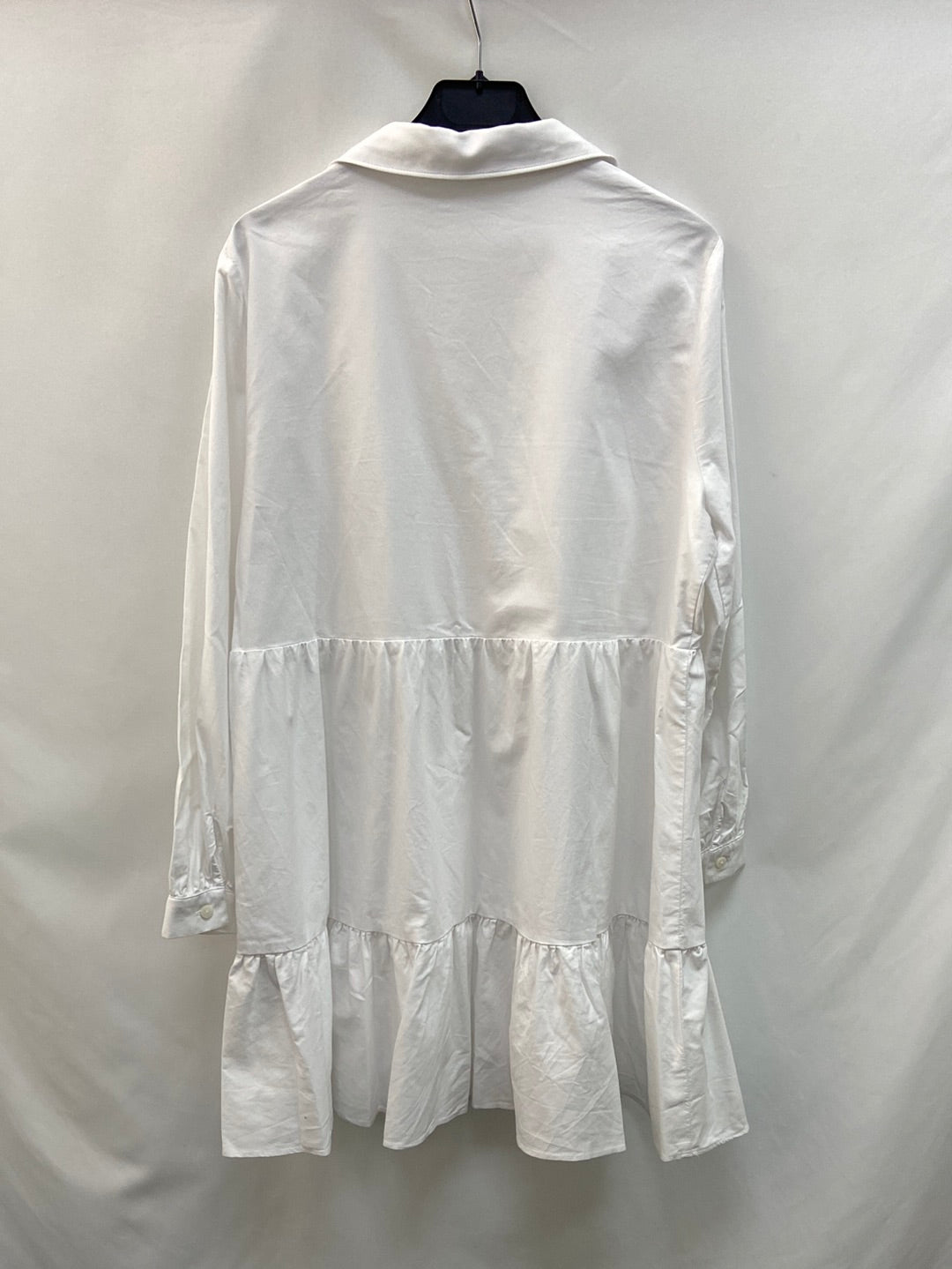 ZARA. vestido camisero T.L