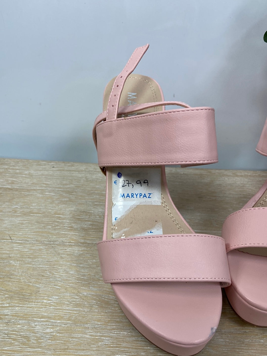 MARYPAZ.Tacones rosas T.38 (Tara)