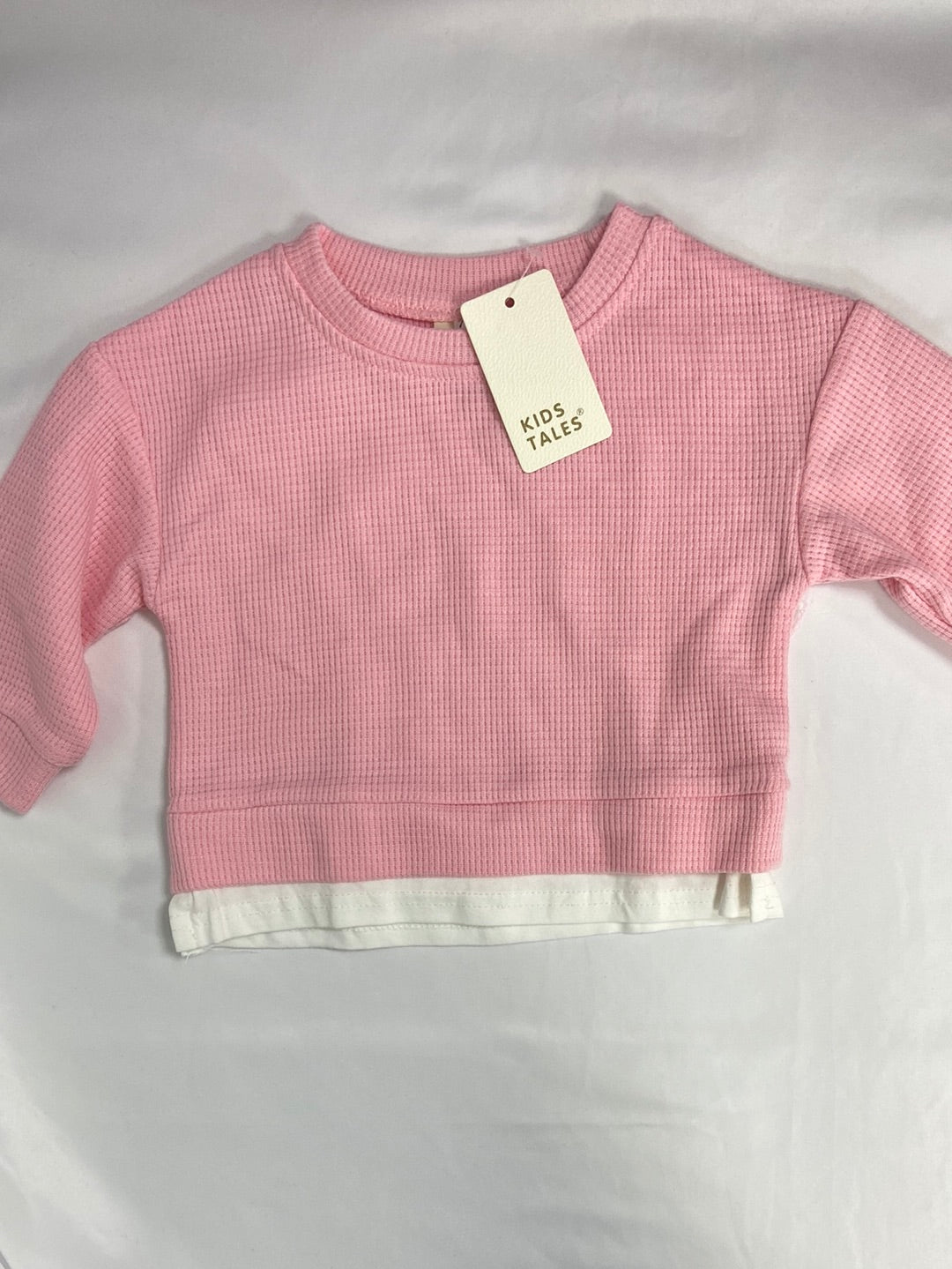 KID TALES.Total look Rosa T.6-9 meses