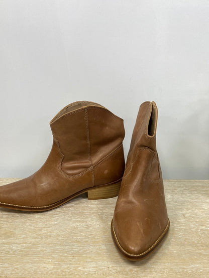 CODYFER.Botines camel piel T.36 (Tara)