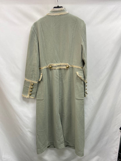 ZARA. Long coat with Ts trims