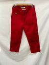 EASY WEAR.Pantalones rojos T.40