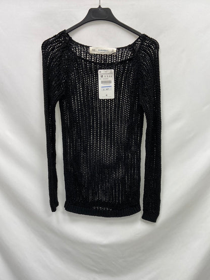 ZARA. Black sweater TM