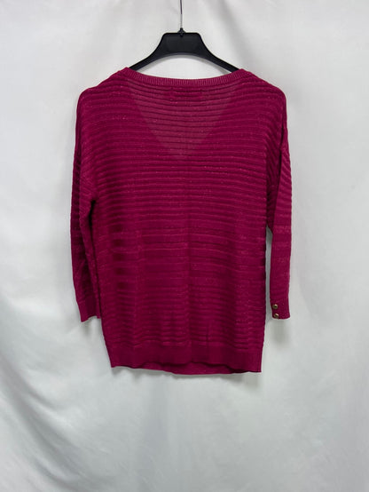 MarketCORTEFIEL. Jersey rosa hilos T.s