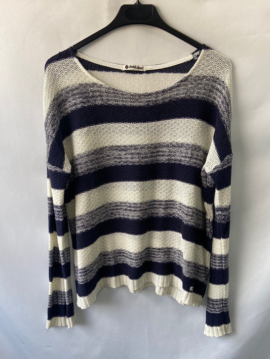 DOUBLE AGENT.Jersey entretiempo rayas T.m