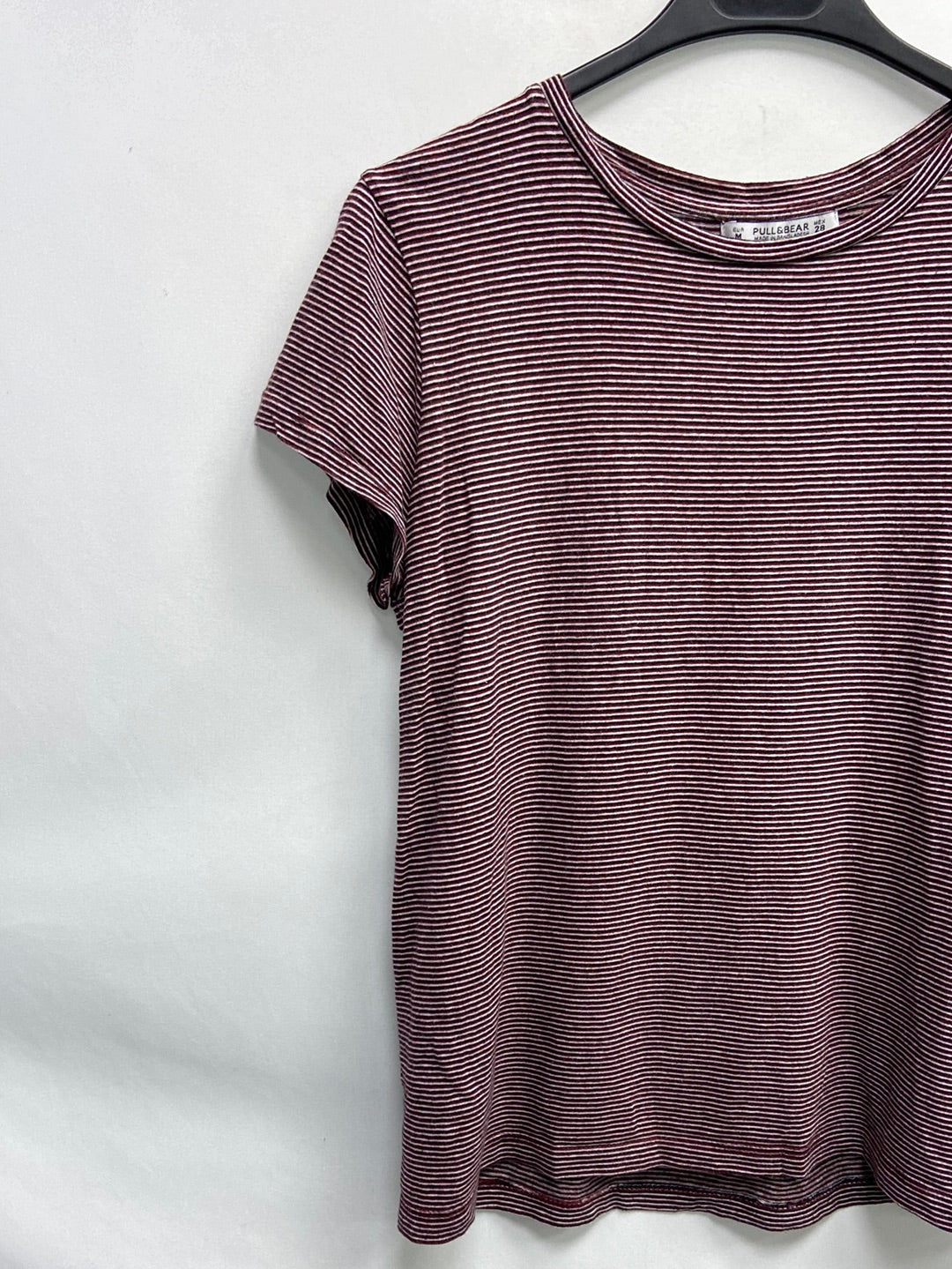PULL&amp;BEAR. Striped T-shirt TM