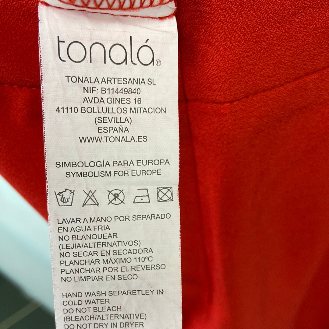 PRIVÉE.Mono largo rojo T.m