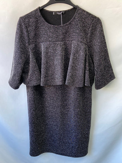 MANGO. Vestido volante T.m