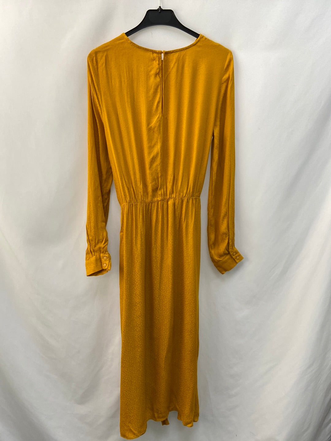 zara yellow long sleeve dress ZARA. Mustard TS midi dress – Hibuy market