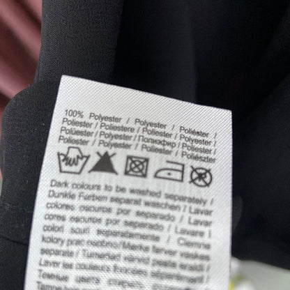 VERO MODA.Blusa negra lentejuelas T.m