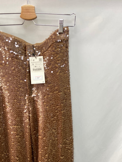 ZARA.Palazzo lentejuelas T.s