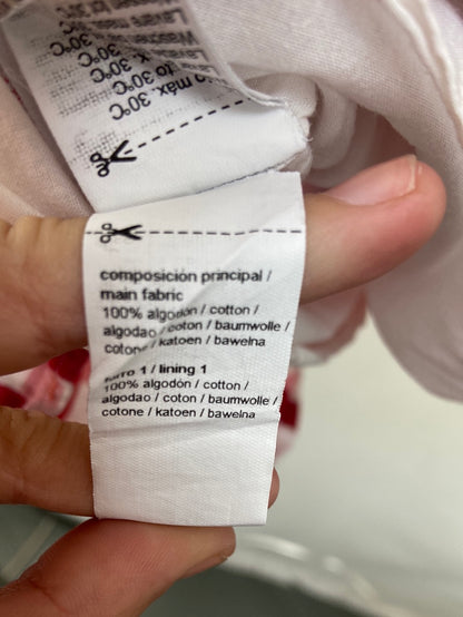 GOCCO.Vestido cuadros T.7-8 años