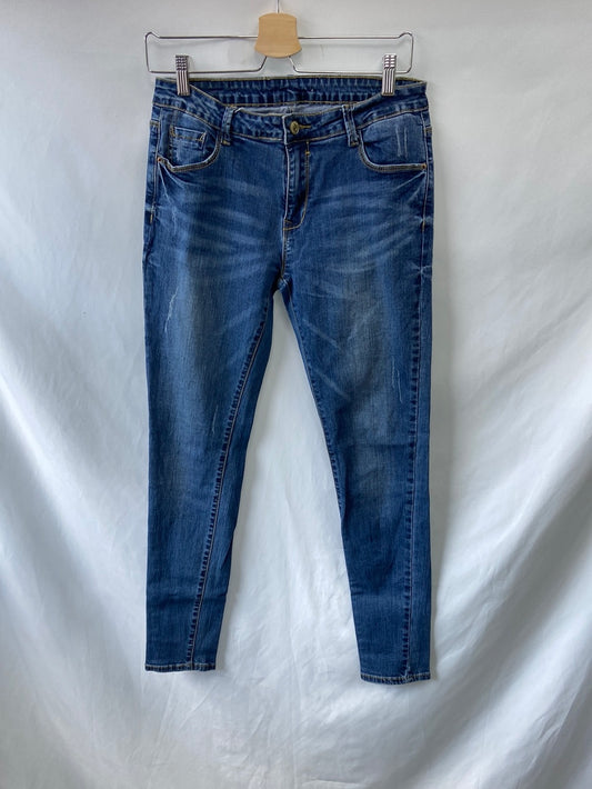 OTRAS.Pantalones vaqueros clásicos pitillo T.38