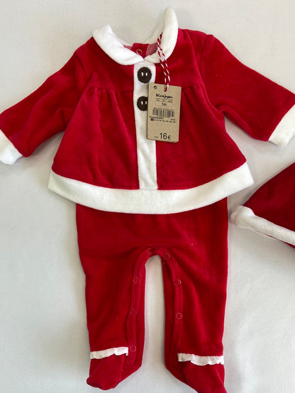 EL CORTE INGLÉS . Body papa noel T.1  mes