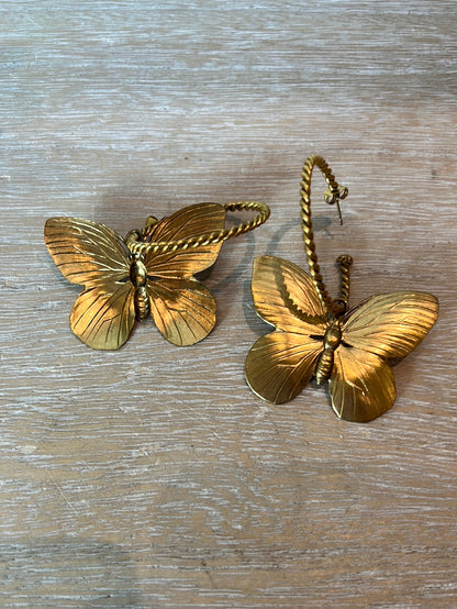 GAS. Pendientes Mariposa