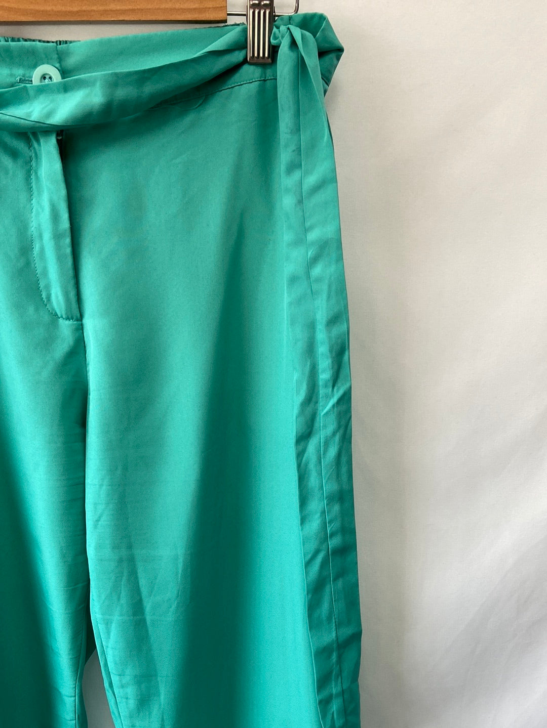 MD'M. Turquoise flowing trousers S.40