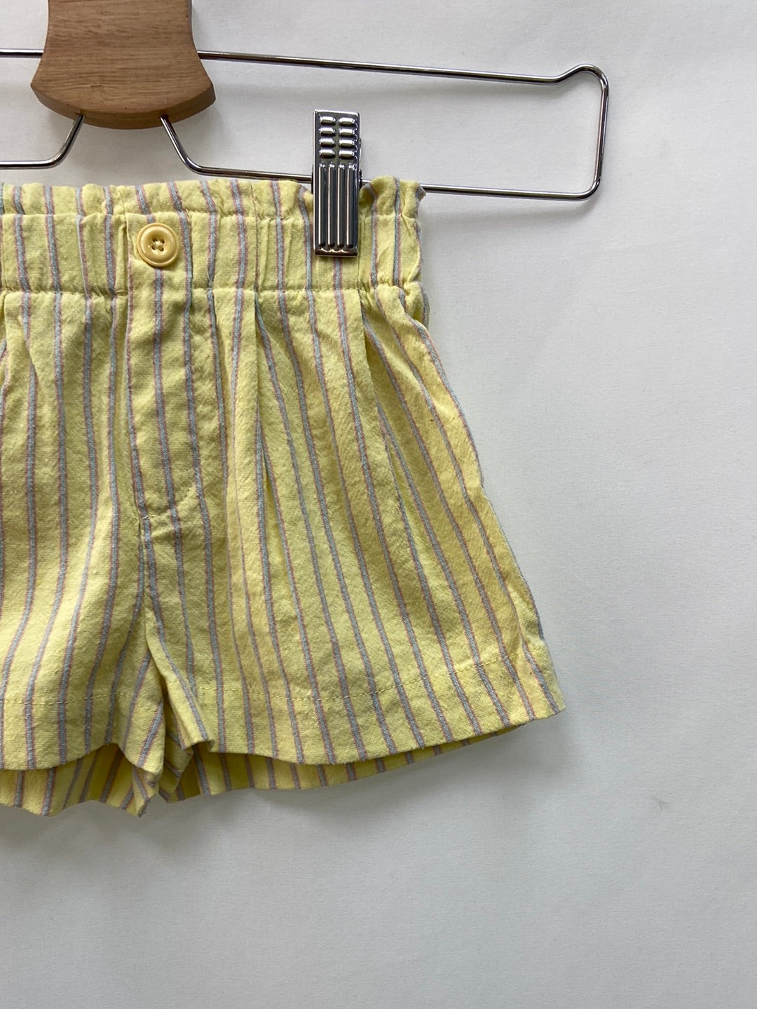 ZARA. Striped shorts 9-12 months