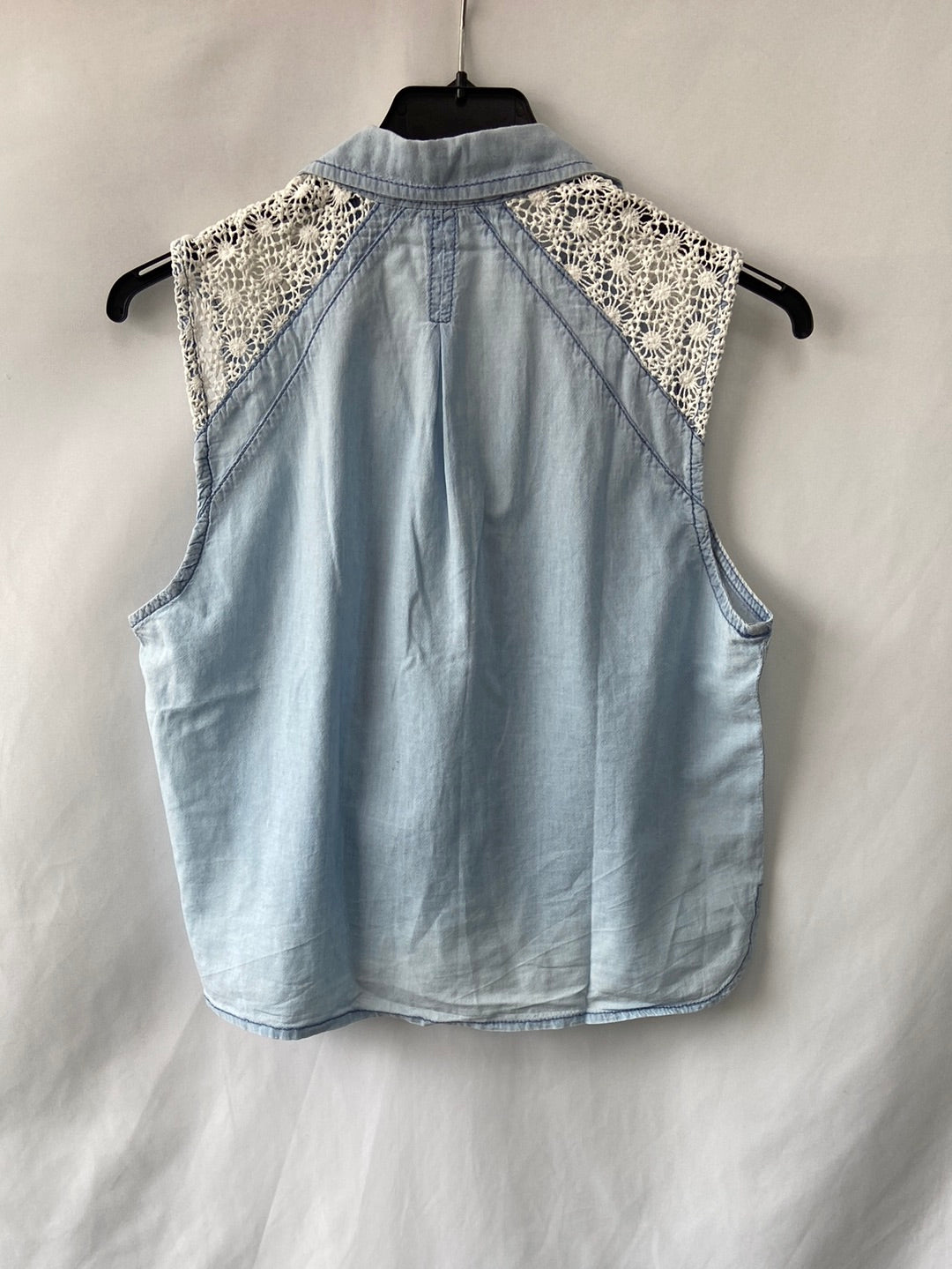 BERSHKA.Top doble textura T.M