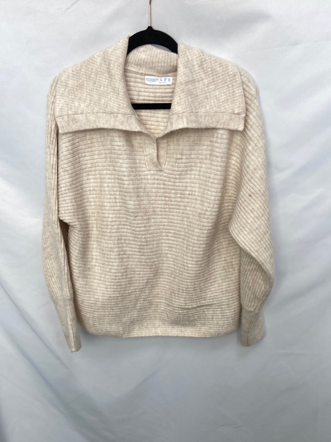PRIMARK.Beige polero sweater TL