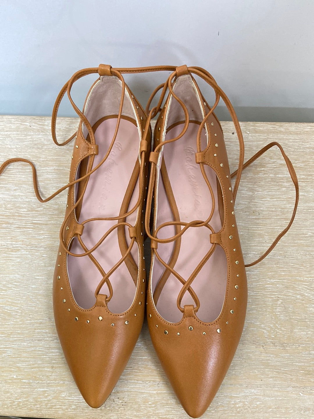 BOHEMIAN. Bailarina tachuelas y cuerda T.38