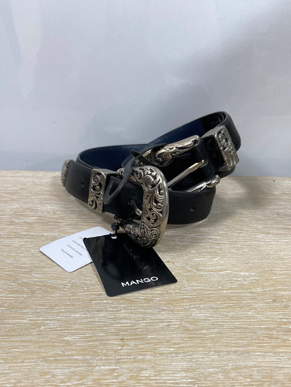 MANGO.Cinturón doble hebilla