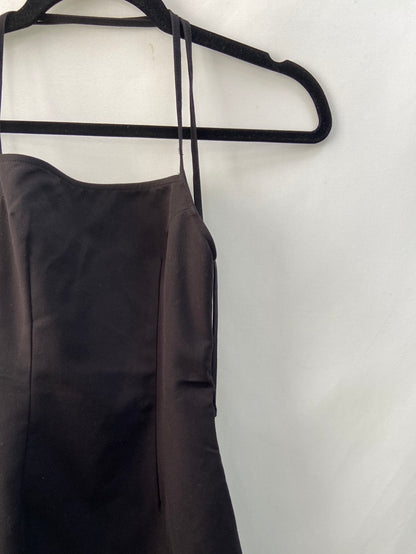 H&amp;M. Black mini dress S.34