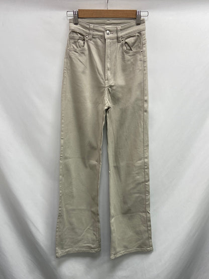 H&amp;M. Wide-leg grey trousers size 34