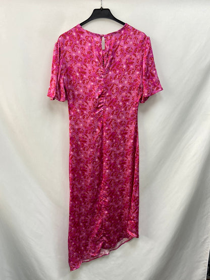 GABTAG.Vestido midi estampado T.M