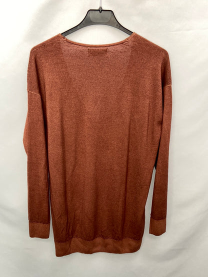 FALCONERY.Jersey cashemere cuello pico T.s