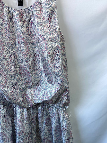 MANGO. Vestido amebas T.m