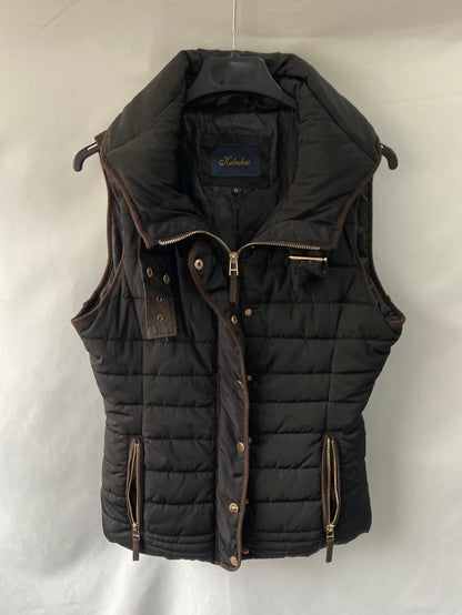 KELREBEC.Chaleco negro acolchado T.M