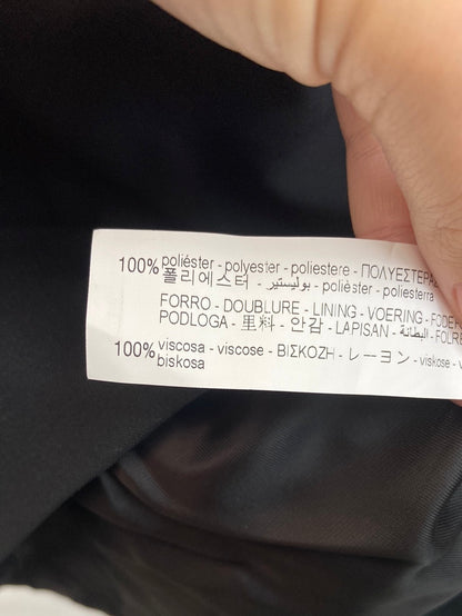 ZARA. Two-tone blazer with bow tie