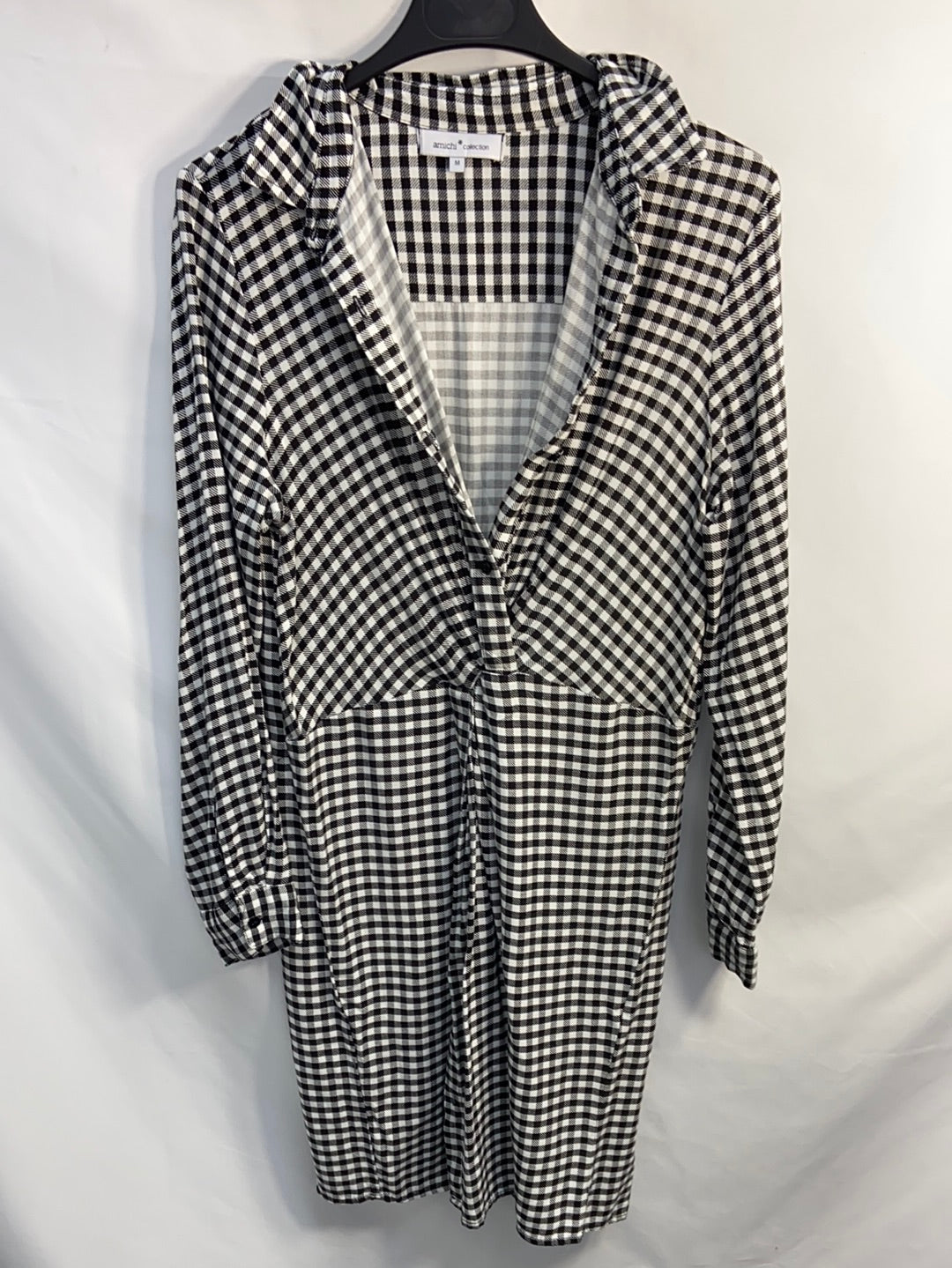 AMICHI. Gingham dress TM