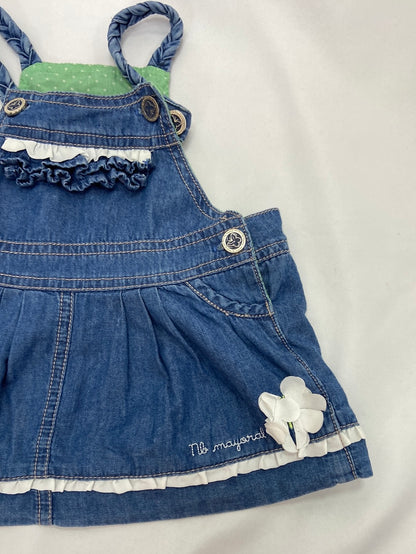 MAYORAL.Vestido denim T.4-6 meses
