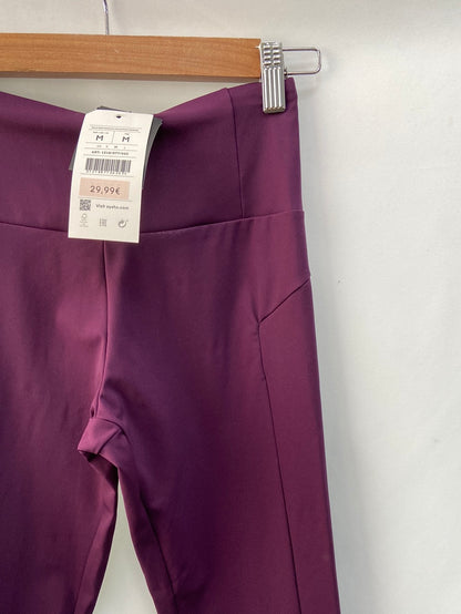 OYSHO. leggings morado T.M