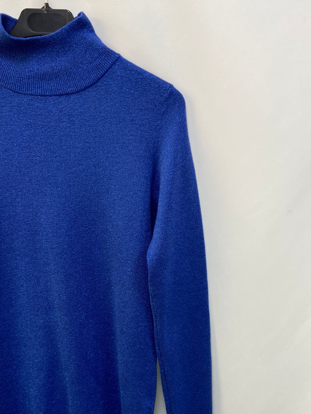 SFERA. Jersey azul hilos metálicos T.l