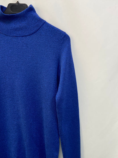 SFERA. Jersey azul hilos metálicos T.l