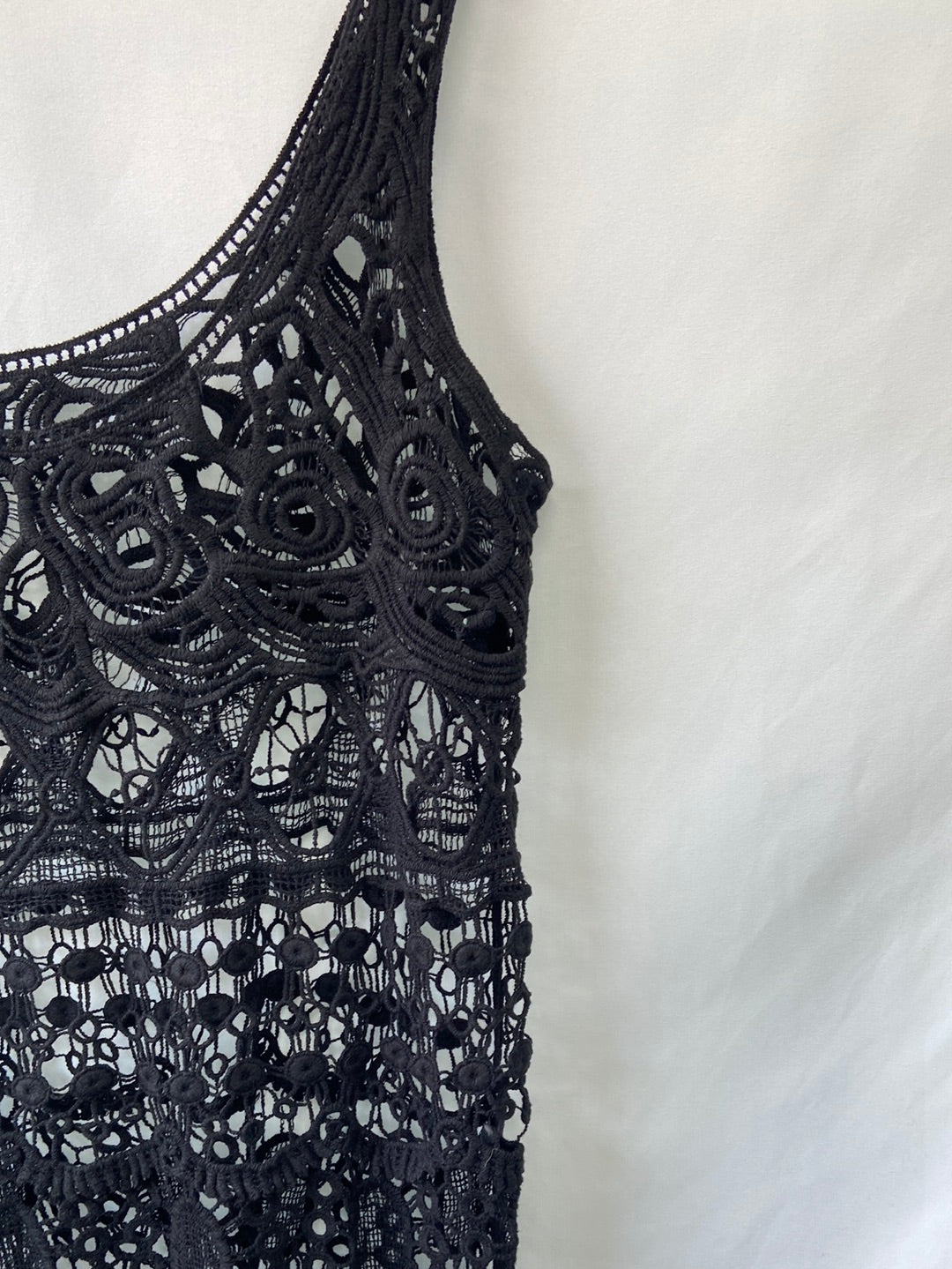 OTRAS.Top encaje negro T.M/L