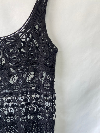 OTRAS.Top encaje negro T.M/L