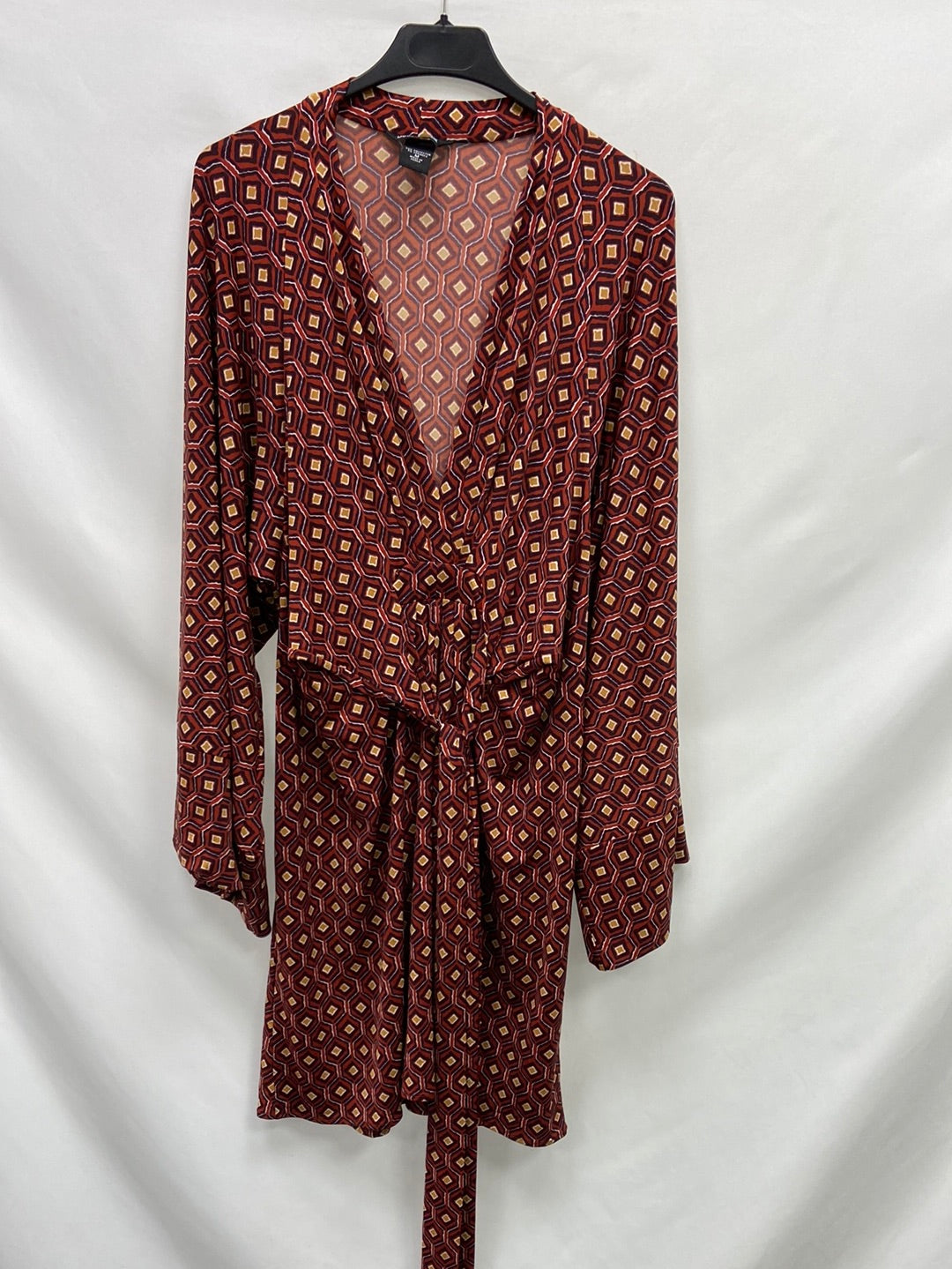 OTRAS.Vestido corto estampado T.M