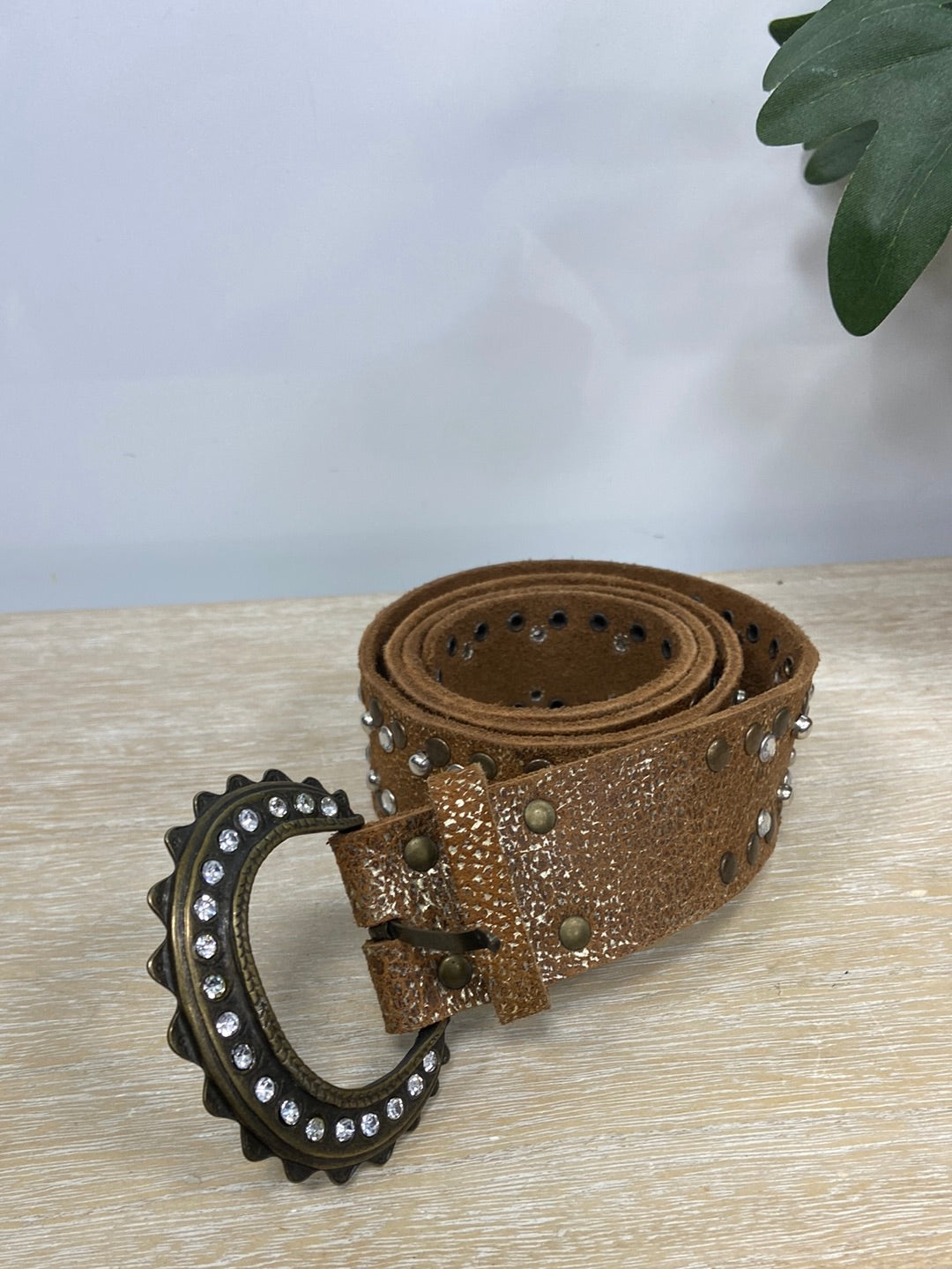 OTHERS. Rhinestone belt size 90