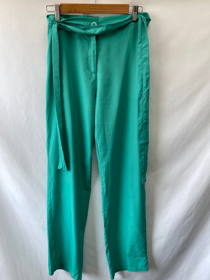 MD'M. Turquoise flowing trousers S.40