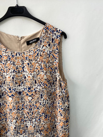 NINE WEST.Printed blouse T.xl
