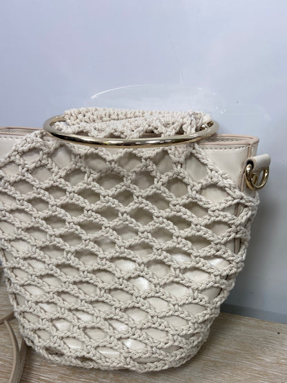 ZARA.Bolso red beige