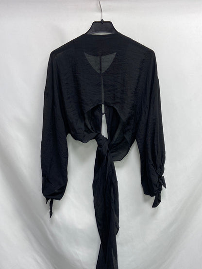 BIMBA Y LOLA. Black cape top TM