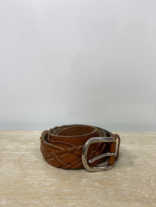 SAZENE. Cinturón piel trenzado T.80 (TARA)