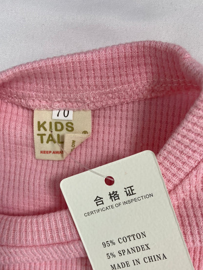 KID TALES.Total look Rosa T.6-9 meses