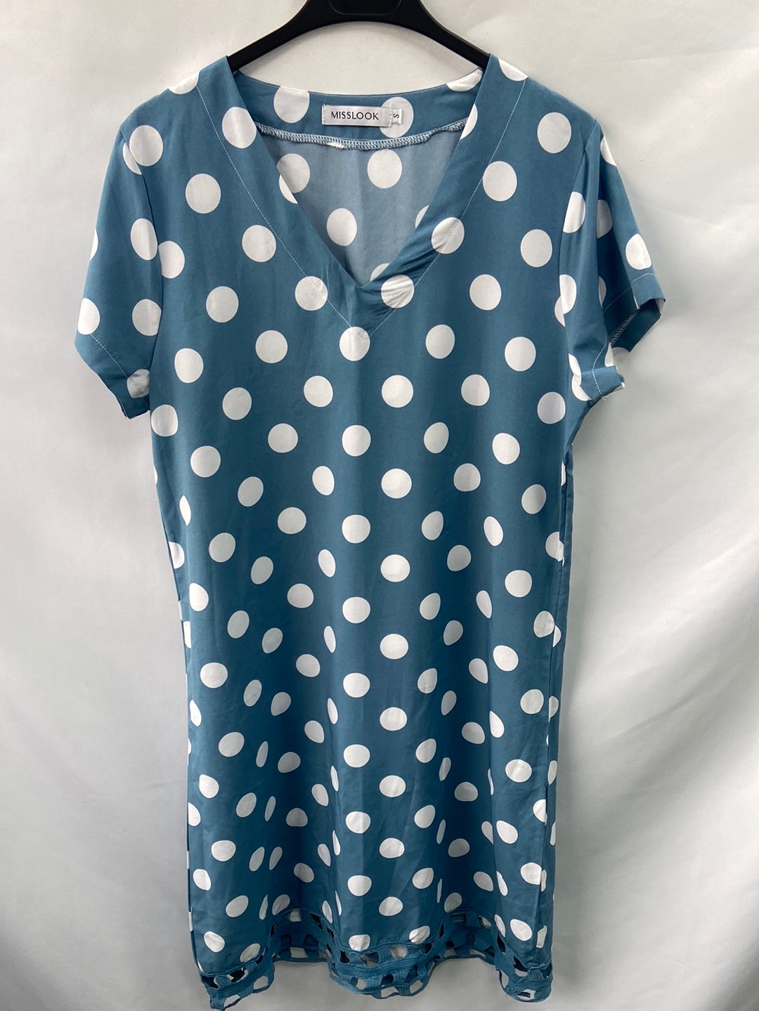 MISSLOOK. Ts polka dot dress